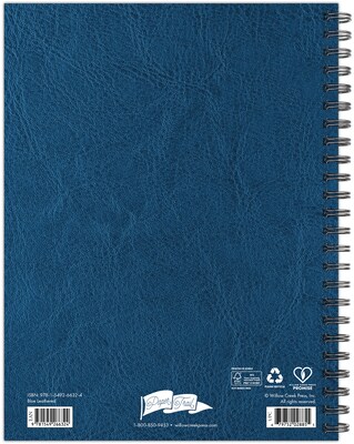 2027 Willow Creek 6.5 x 8.5 Calendar Year Weekly & Monthly Standard Planner, Blue (66324)
