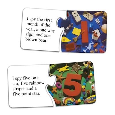 Scholastic 20-Piece I Spy Match It! Numbers (LJI301142)