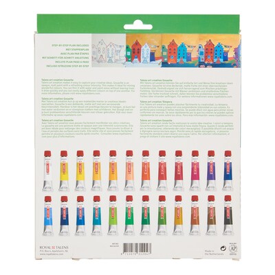Talens Art Creation Gouache Craft Paint, Assorted Colors, 24/Set (TLN9021624M)