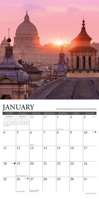 2026 Willow Creek Italy 12" x 12" Monthly Wall Calendar (51603X)