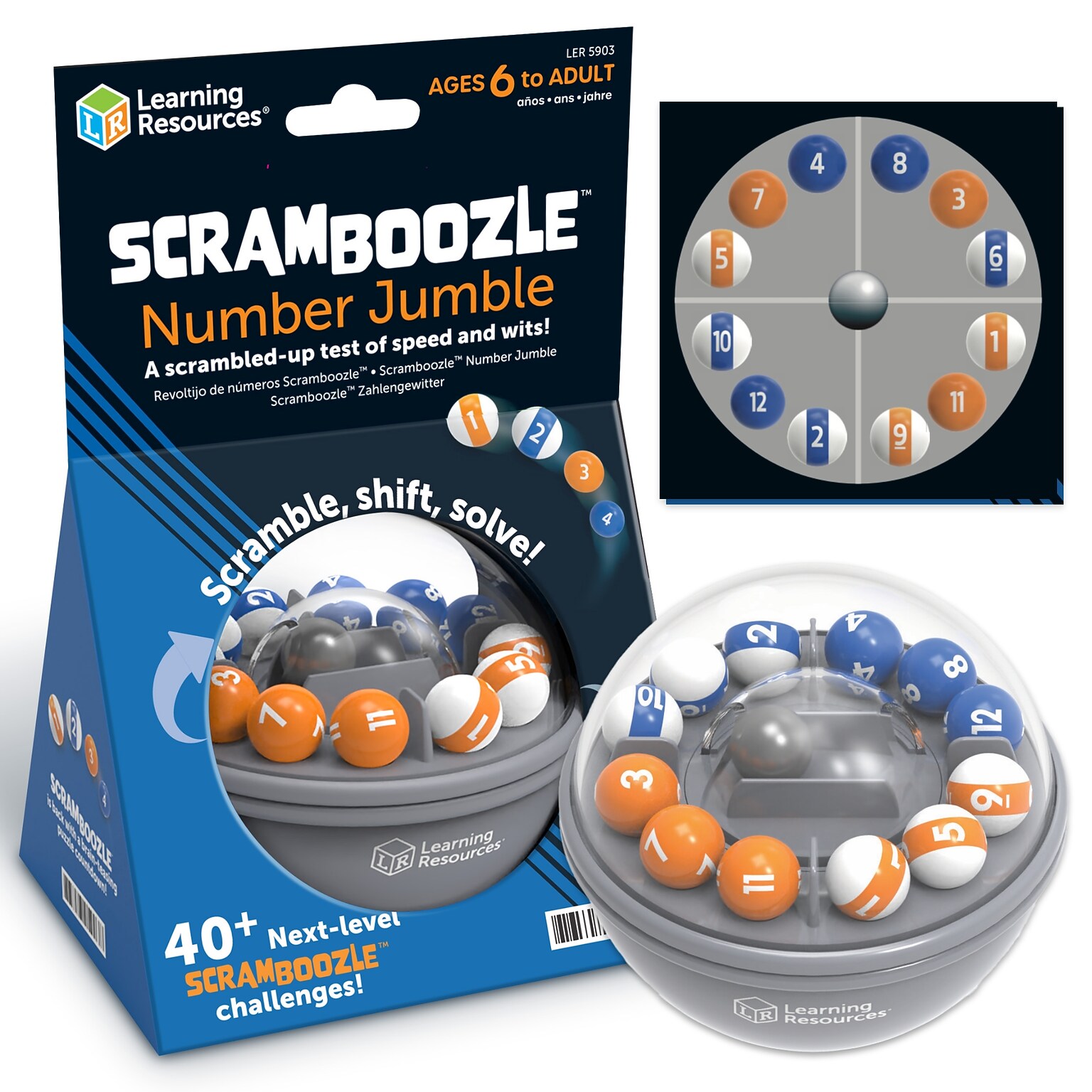 Learning Resources Scramboozle Number Jumble (LER5903)
