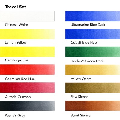 Daler-Rowney Aquafine Watercolor Paint, Assorted Colors (DRW131900001)