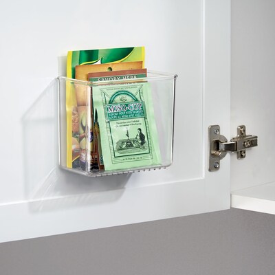 iDESIGN Adhesive Organizers, Clear, 2/Set (27935M2)