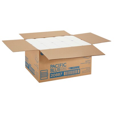 Pacific Blue Ultra BigFold Z Multifold Paper Towels, 1-ply, 220 Sheets/Pack, 10 Packs/Carton (20887)