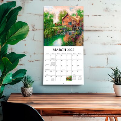 2027 BrownTrout Bygone Days 12" x 12" Monthly Wall Calendar (9781773728858)