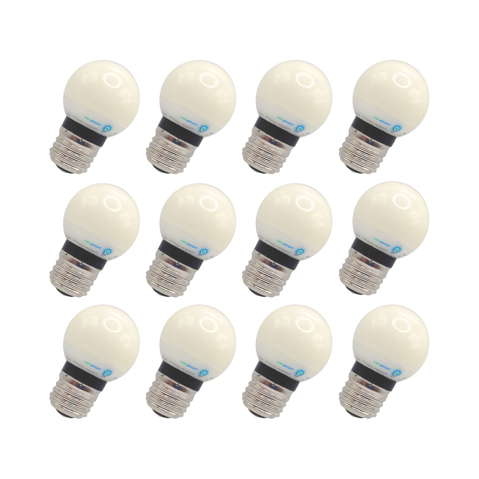 Viribright 2-Watts Daylight LED Bulb, Dozen (74566-12)