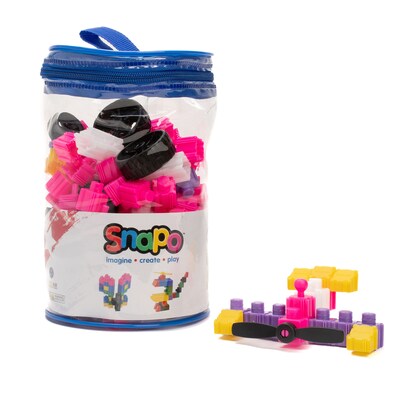Snapo Building Blocks Unicorn Creator Kit, 200 Pieces/Set (SNP16200U)