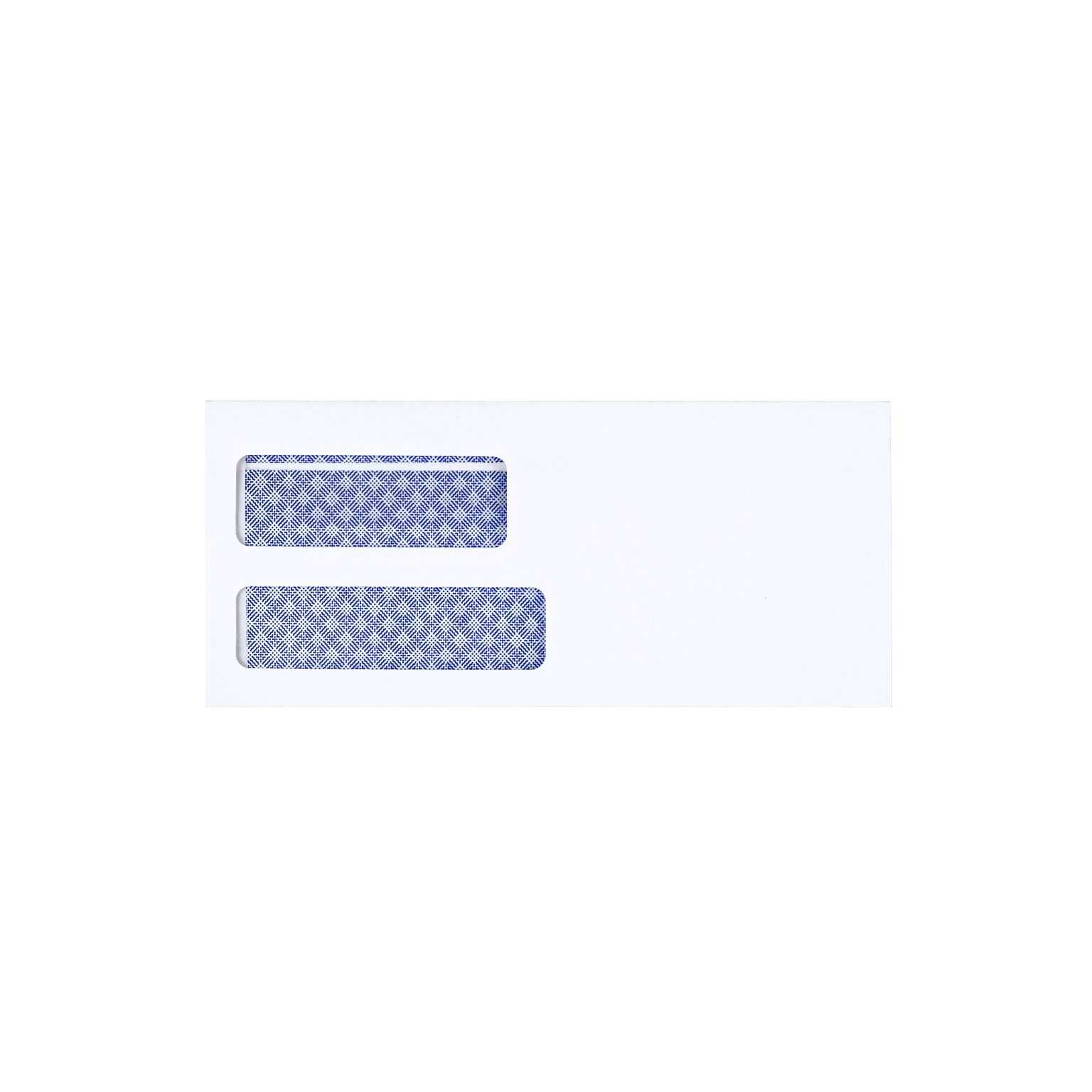 Staples Self Seal Self Seal Security Tinted #9 Double Window Envelopes, 3 7/8 x 8 7/8, White, 500/Box (ST28731-CC)