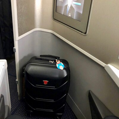 DUKAP Zonix 26" Hardside Suitcase, 4-Wheeled Spinner, TSA Checkpoint Friendly, Black (DKZON00M-BLK)