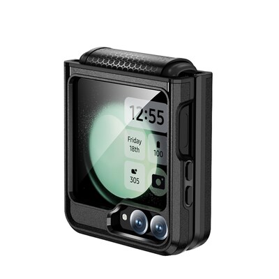 SaharaCase Raider Phone Case for Samsung Galaxy Z Flip6, Shock Absorbing, Scorpion Black (CP00588)