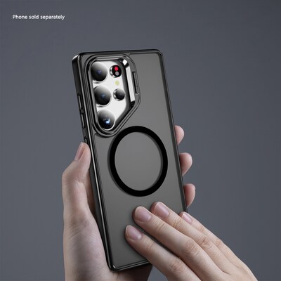 SaharaCase Venture Phone Case for Galaxy S25 Ultra, Shock Absorbing, Scorpion Black (CP00758)