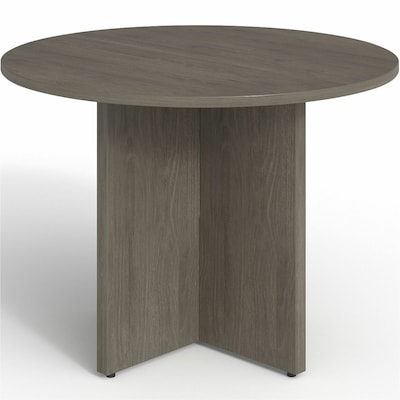 Lorell Prominence 2.0 42" D Round Laminate Conference Table (LLRPT42RGE)