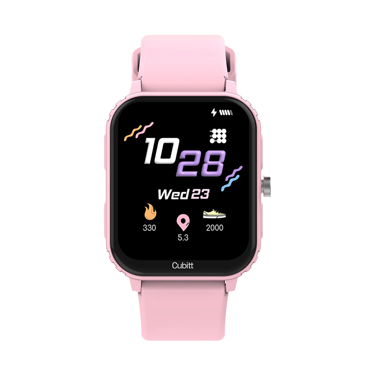Cubitt Jr. Teens Smart Watch, Dreamy Pink (CTTN-5)
