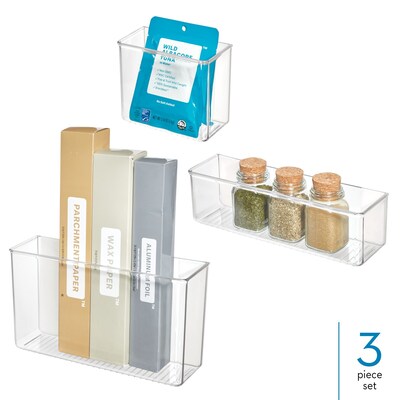 iDESIGN Magnetic Organizers, Clear, 3/Set (95615C3)