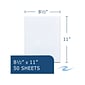 Roaring Spring Paper Products Graph Pad, 8.5" x 11", Graph-Ruled, White, 50 Sheets/Pad, 72 Pads/Carton (95160CS)