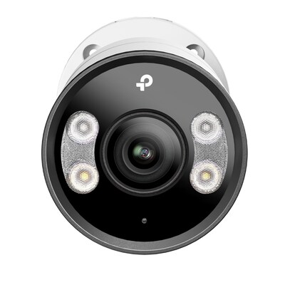 TP-LINK INSIGHT S385 VIGI 8MP Outdoor Full-Color Bullet Network Camera, 4mm Lens, Black (INSIGHT S38