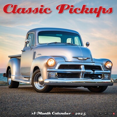 2025 Willow Creek Classic Pickups 12 x 12 Monthly Wall Calendar (42441)