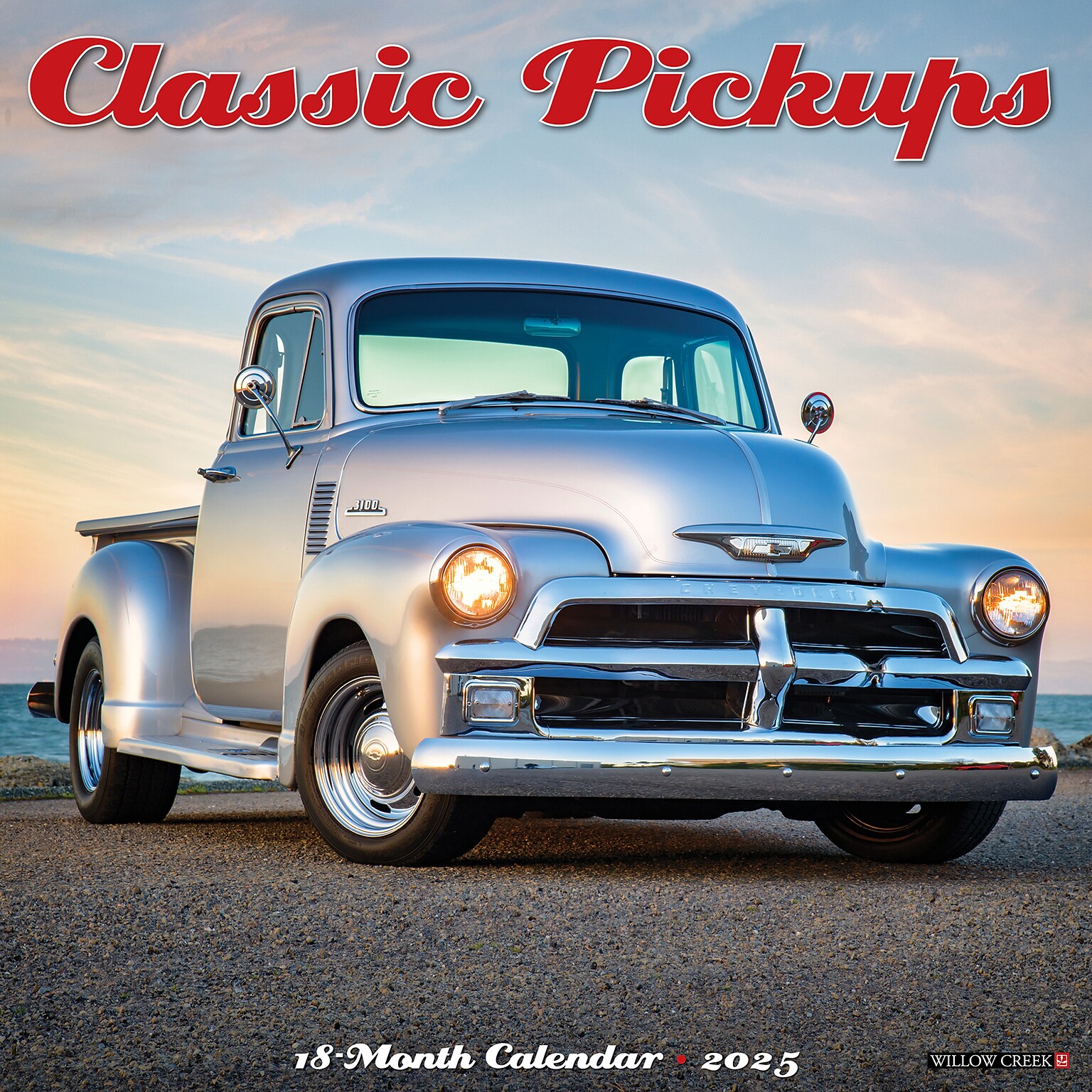 2025 Willow Creek Classic Pickups 12 x 12 Monthly Wall Calendar (42441)
