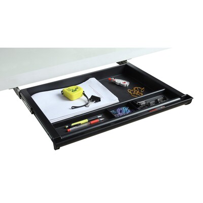 Lorell 4-Compartment Storage Drawer, Black (LLR82092)