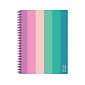 2024-2025 Willow Creek Cabana Stripe 6.5" x 8.5" Academic Weekly & Monthly Planner, Paper Cover, Multicolor (46234)