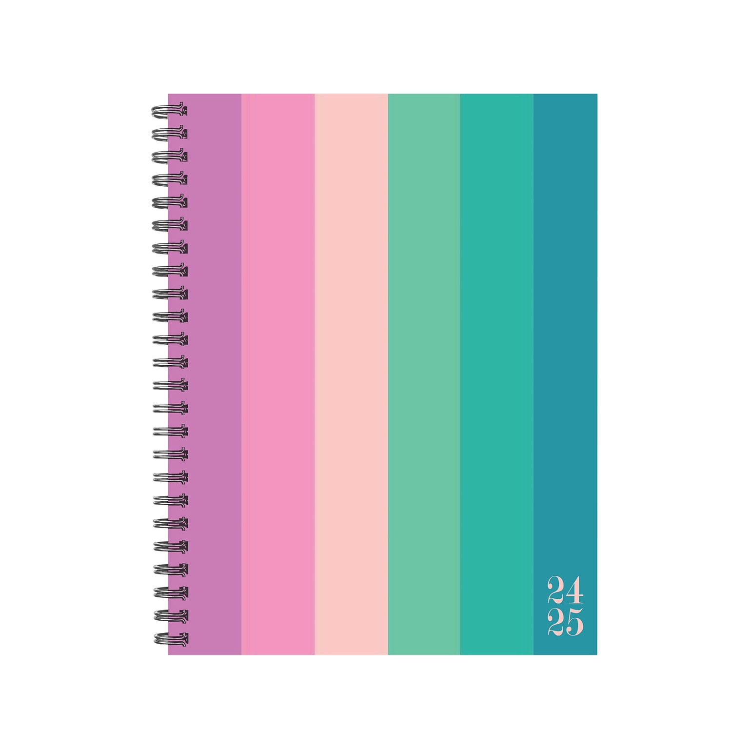 2024-2025 Willow Creek Cabana Stripe 6.5 x 8.5 Academic Weekly & Monthly Planner, Paper Cover, Multicolor (46234)