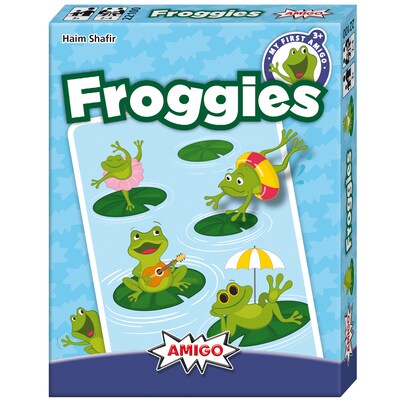 AMIGO Games My First AMIGO Card Game: Froggies, Pack of 2 (AMG22100-2)