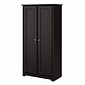 Bush Furniture Cabot 61"H Tall Storage Cabinet with Doors, Espresso Oak (WC31899)