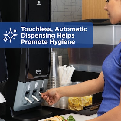 Dixie Ultra SmartStock Series-T Compostable Plastic Tea Spoon Refill, Beige, 40/Pack, 24 Packs/Carton (DUSSCT7)