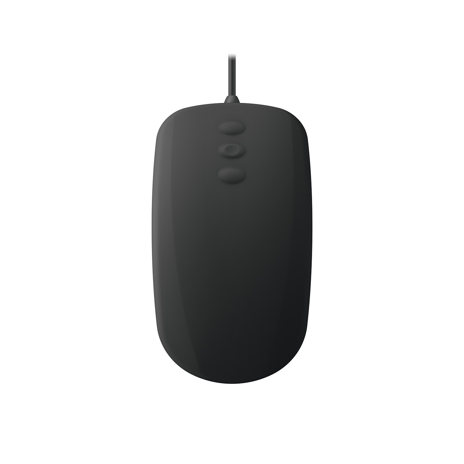 Cherry AK-PMH3 Series Medical Ergonomic Ambidextrous USB Mouse, Black (AK-PMH3OB-US-B)