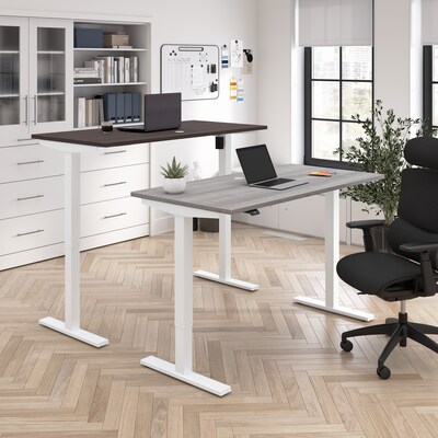 Bush Business Furniture Move 40 Series 72W Electric Adjustable Standing Desk, Storm Gray (M4S7230SG