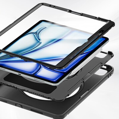 SaharaCase Raider Case for iPad Air 11" (M3/M2), Scorpion Black (TB00421)