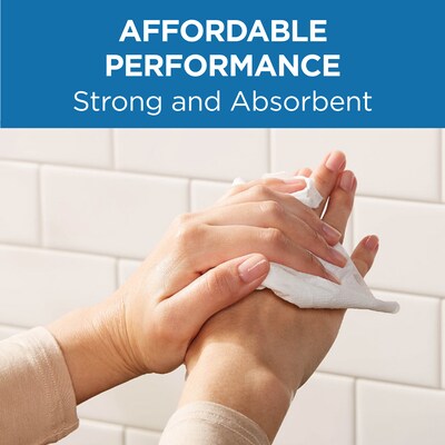 Pacific Blue Basic Multifold Paper Towels, 1-ply, 250 Sheets/Pack, 16 Packs/Carton (20204)