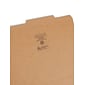 Smead File Folders, Reinforced 2/5-Cut Tab Right Of Center, Guide Height, Letter Size, Kraft, 100/Box (10776)