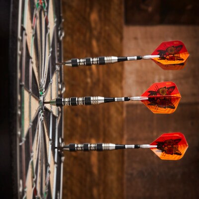Viper The Freak Steel Tip Darts Knurled and Shark Fin Barrel, 22 Grams (22-1702-22)
