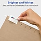 Avery Laser/Inkjet Permanent Adhesive Hanging File Tabs, White, 90 Labels Per Pack (5567)