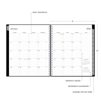 2026 Blue Sky Enterprise 8" x 10" Monthly Personal Planner (131794-26)