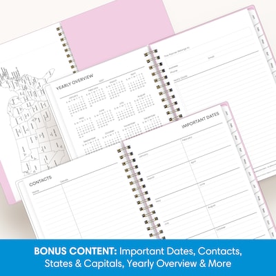 2027 Blue Sky 5" x 8" Weekly & Monthly Planner, Lilac (164287)