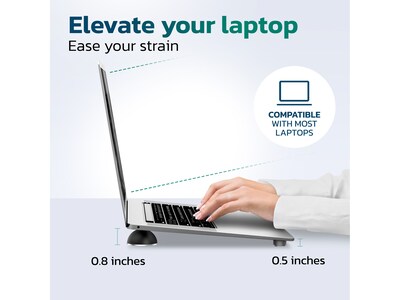 Purely BL2 Portable Magnetic Ball Laptop Stand Cooling Pad (PLSBL2)