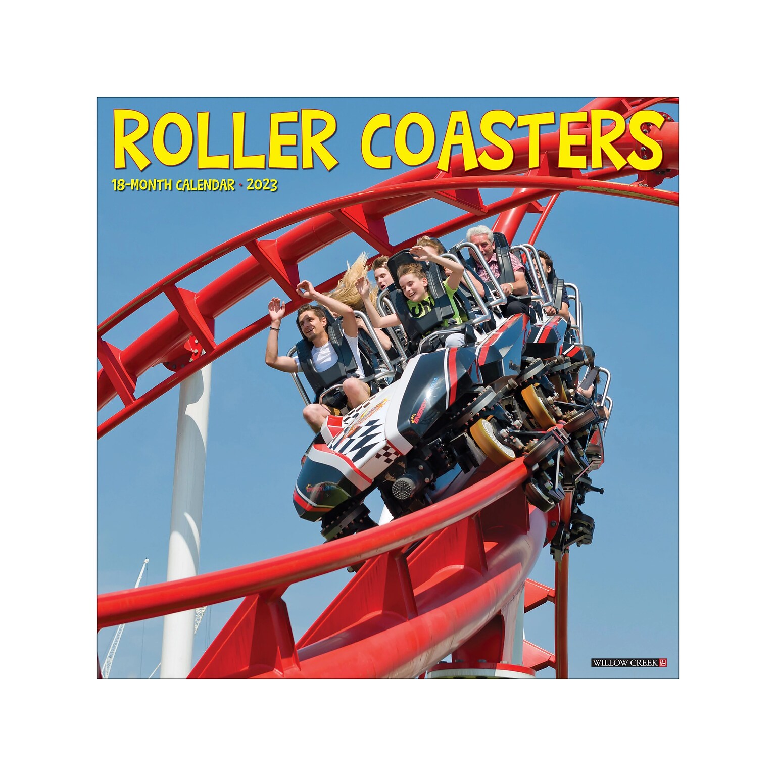 2023-willow-creek-roller-coasters-12-x-12-monthly-wall-calendar-27479-quill-com
