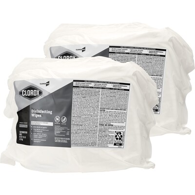 CloroxPro Disinfecting Wipes, Fresh Scent, 700 Wipes/Container, 2/Carton (31428)
