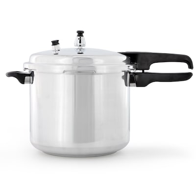 MegaChef Aluminum 11.5 Qt  Pressure Cooker, Silver (935123727M)