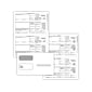 ComplyRight 1099-MISC 3-Part Tax Form Set with Envelopes and Recipient Copy Only, 25/Pack (6113E25)