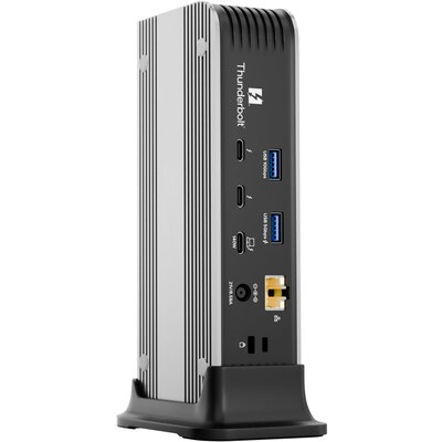 Plugable Thunderbolt 5 Dual Monitor Docking Station for Windows/Mac Laptop (TBT-UDT3)