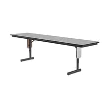 Correll Training Room Table, 60x24, Gray Granite (SPA2460TF-15)