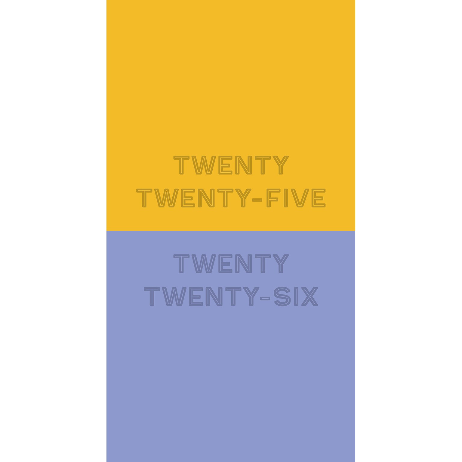 2024-2026 Willow Creek Color Block Planner 3.5 x 6.5 Yearly Planner, Paperboard Cover, Yellow/Purple (46937)