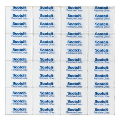 Scotch Damage Free Small Mounting Squares, 0.125 lb, Clear, 35/Pack (859)