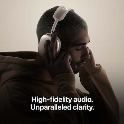 Apple AirPods Max 2 Wireless Active Noise Cancelling Over-Ear Headphones, Bluetooth, Midnight  (MHWK4AM/A)