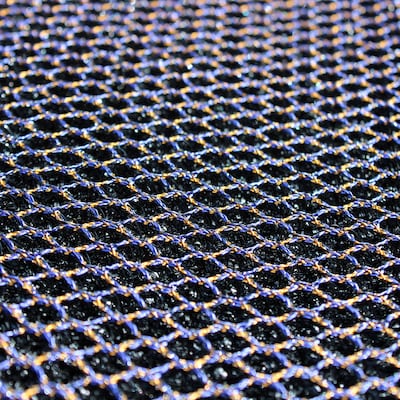 Floortex Doortex Meshmat Indoor Entrance Mat, 32 x 20, Metallic Blue & Orange (NREMFLYV0018)