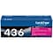 Brother TN-436 Magenta Extra High Yield Toner Cartridge, Print Up to 6,500 Pages (TN436M)