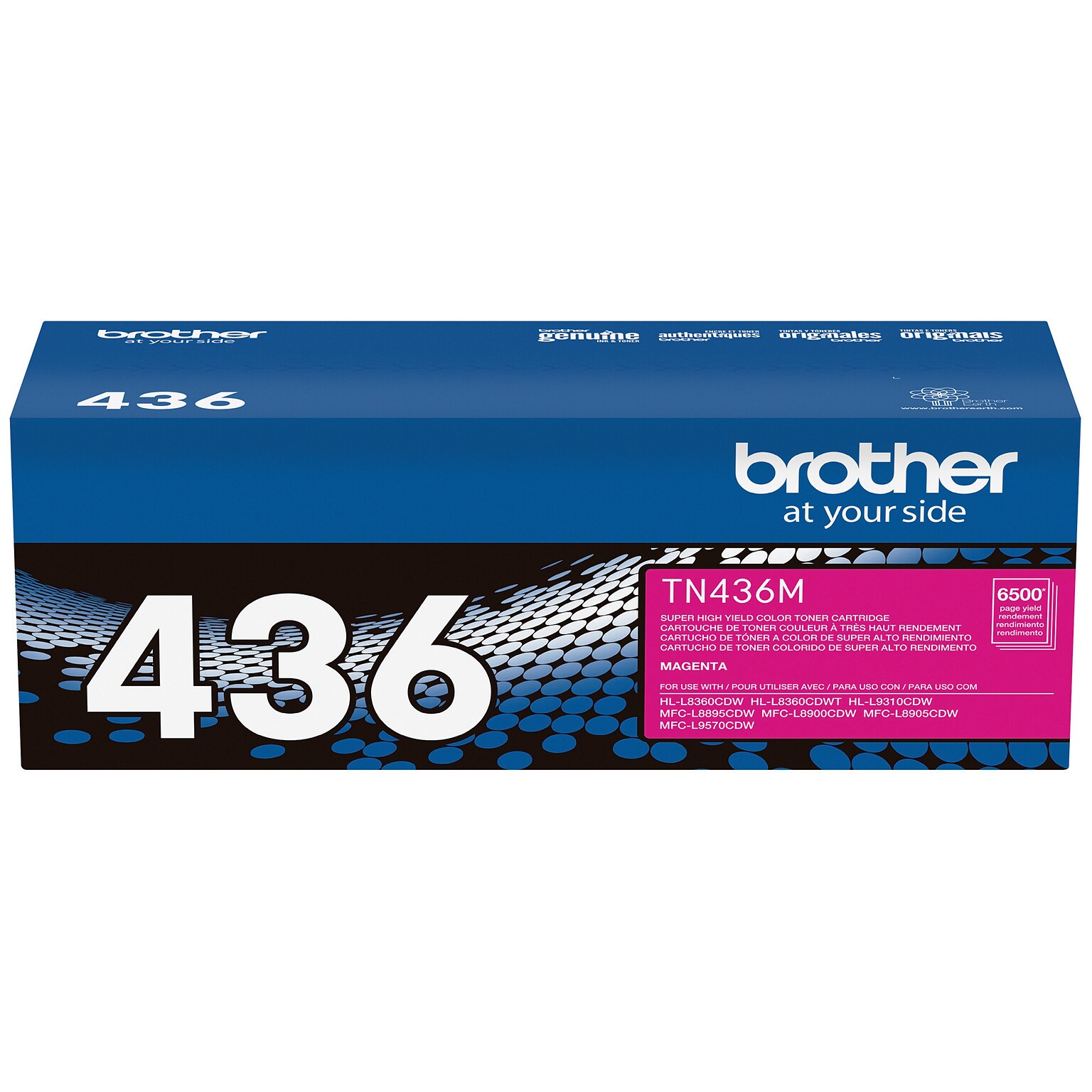 Brother TN-436 Magenta Extra High Yield Toner Cartridge   (TN436M)